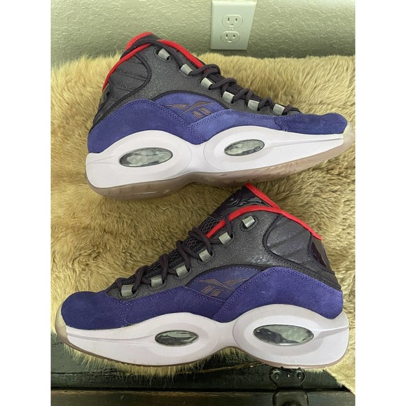 REEBOK ALLEN IVERSON MID GHOST OF CHRISTMAS #V61429 MEN'S SIZE 10.5 - Picture 6 of 11